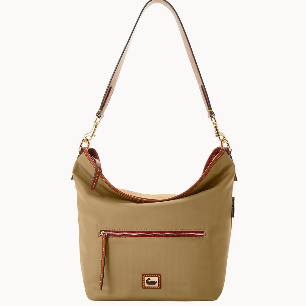 ✨NEW✨Dooney & Bourke Wayfarer Nylon Hobo - Taupe